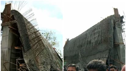 കാസർകോട് പെരിയയിൽ ദേശീയ പാതയുടെ അടിപ്പാത തകര്‍ന്നു; തൂണുകൾക്ക് ബലമില്ലാത്തതാണ് അപകടകാരണമെന്ന് പ്രാഥമിക നിഗമനം