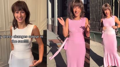 ಮನೆಯಿಂದ ಹೊರ ನಡೆದಂತೆ ಬಣ್ಣ ಬದಲಿಸುವ ಬಟ್ಟೆ: ವಿಡಿಯೋ ವೈರಲ್