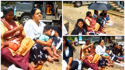 അമ്മമാരേക്കാൾ വലിയ പോരാളികളില്ല! റോഡ് സഞ്ചാരയോഗ്യമാക്കണം, ഇടുക്കിയിൽ കൈക്കുഞ്ഞുങ്ങളുമായി സമരം