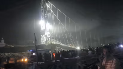 Gujarat: Over 60 dead as 100-year-old suspension bridge collapses in Morbi; rescue operation continues
