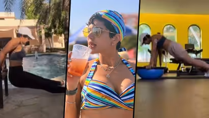 Monday Motivation: Mandira Bedi's workout videos will definitely inspire you to become fit