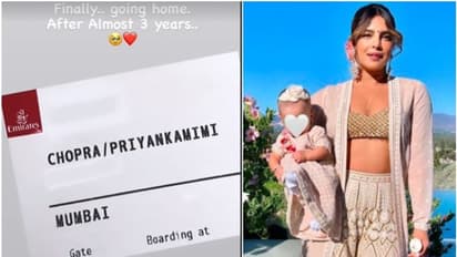 3 ವರ್ಷಗಳ ಬಳಿಕ ತವರಿಗೆ ಪ್ರಿಯಾಂಕಾ ಚೋಪ್ರಾ; ಸಂತಸ ಹಂಚಿಕೊಂಡಿದ್ದು ಹೀಗೆ