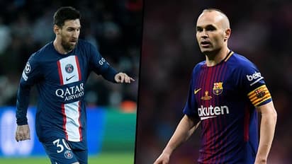 Barcelona legend Iniesta calls Messi 'No. 1' player; believes PSG star key to winning titles