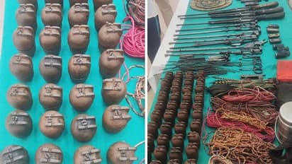 సిఆర్పిఎఫ్, బీహార్ పోలీసుల జాయింట్ ఆపరేషన్.. భారీ మొత్తంలో పట్టుబట్ట ఆయుధాలు, మందుగుండు సామాగ్రి..