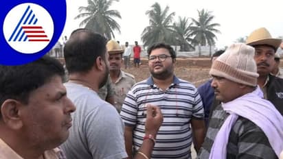 ಮಂಡ್ಯ: ಮನೆ ತೆರವು ಕಾರ್ಯಾಚರಣೆ ವೇಳೆ ಹೈ ಡ್ರಾಮ, ಕಲ್ಲಲ್ಲಿ ಹೊಡೆಯುವುದಾಗಿ ಎಚ್ಚರಿಕೆ