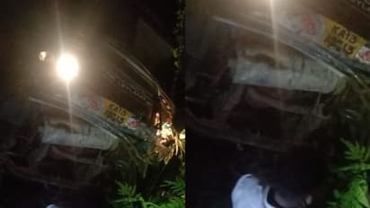 അപകടമൊഴിയാതെ താമരശ്ശേരി ചുരം; ഒമ്പതാം വളവില്‍ ഗ്യാസ് ലോറി 50 മീറ്റര്‍ താഴേക്ക് പതിച്ചു