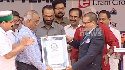Kerala Piravi 2022 : കേരളപ്പിറവി ദിനത്തില്‍ ഗിന്നസ് തിളക്കത്തില്‍ ഏഷ്യാനെറ്റ് ന്യൂസ്