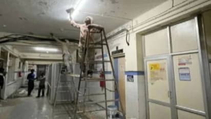 തൂക്കുപാലം ദുരന്തം; മോദി സന്ദർശിക്കാനിരിക്കെ ഒറ്റരാത്രികൊണ്ട് ആശുപത്രി നവീകരണം, ഫോട്ടോഷൂട്ടിനെന്ന് പ്രതിപക്ഷം