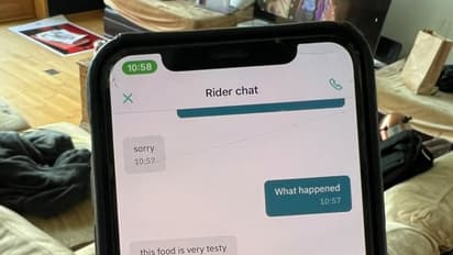 ഓര്‍ഡര്‍ ചെയ്ത ഭക്ഷണം ഡെലിവെറി ഏജന്‍റ് കഴിച്ചു; എന്നിട്ട് കസ്റ്റമര്‍ക്ക് ഒരു മെസേജും...