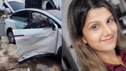 നടി രംഭയും മക്കളും സഞ്ചരിച്ച കാര് അപകടത്തില്പെട്ടു