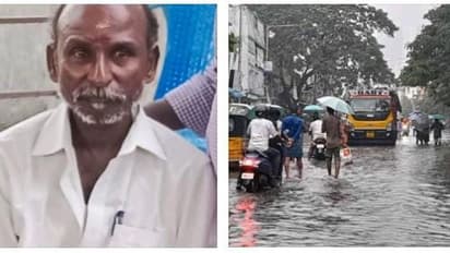 சென்னையில் கன மழை..! தேங்கி கிடக்கும் தண்ணீர்..! இரண்டு பேர் பலியான பரிதாபம்