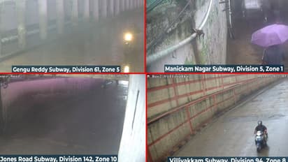 சுரங்கபாதைகளில் மழை நீர் தேங்கவில்லை.. சிசிடிவி மூலம் கண்காணிக்கும் சென்னை மாநகராட்சி.!