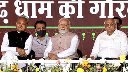 ಕಾಂಗ್ರೆಸ್ಗೆ ಬಿಸಿ ತುಪ್ಪವಾಗಿರುವ ಅಶೋಕ್ ಗೆಹ್ಲೋಟ್ ಹೊಗಳಿದ ಮೋದಿ!