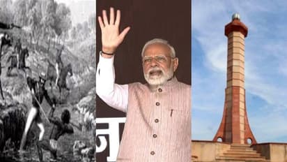 பிரிட்டிஷ் ராணுவம் கொன்ற மான்கார் தாம் பழங்குடியினர் - நினைவுச்சின்னமாக அறிவித்தார் பிரதமர் மோடி !!