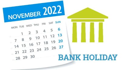 Bank Holidays: നവംബറിൽ ബാങ്കുകൾ 10 ദിവസം അടഞ്ഞു കിടക്കും; ബാങ്ക് അവധികൾ അറിയാം 