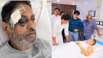 Congress' Nitin Raut sustains injuries after being 'pushed  by cops' during Bharat Jodo Yatra in Telangana