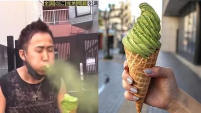 'ആരും തുമ്മിപ്പോകും'; ആദ്യമായി ഈ ഐസ്‌ക്രീം കഴിക്കുന്നവരുടെ പ്രതികരണം; വീഡിയോ