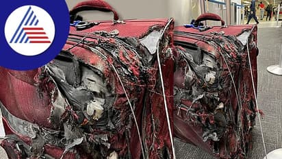 ಆಕ್ಸಿಡೆಂಟ್ ಫೋಟೋ ಅಲ್ಲ... ಇದು ವಿಮಾನ ಪ್ರಯಾಣಿಕರ ಲಗೇಜ್