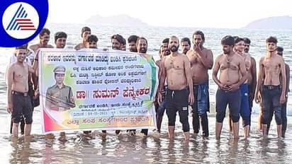 ಉತ್ತರ ಕನ್ನಡ: ಎಸ್ಪಿ ವರ್ಗಾವಣೆ ವಿರೋಧಿಸಿ ಅರೆ ಬೆತ್ತಲೆ ಪ್ರತಿಭಟನೆ