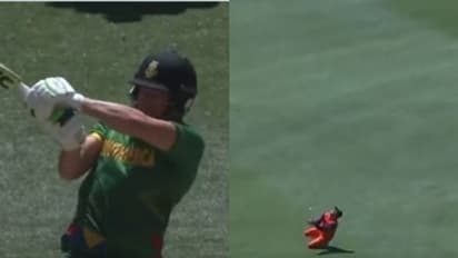 ലോകോത്തരം; ദക്ഷിണാഫ്രിക്കയുടെ സ്വപ്നം വീണുടഞ്ഞ മെര്വിന്റെ മനോഹര ക്യാച്ച്- വീഡിയോ