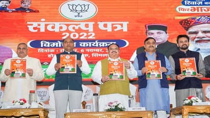 Himachal Pradesh Election 2022: BJP releases party manifesto; see key announcements here