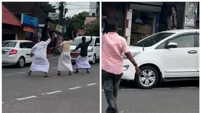 നിയമന കത്ത് വിവാദം: തിരുവനന്തപുരം മേയർ ആര്യാ രാജേന്ദ്രനെതിരെ കരിങ്കൊടി പ്രതിഷേധം