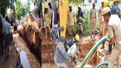 மதுரையில் பாதாள சாக்கடை பணியின் போது மண் சரிவு… ஒப்பந்த தொழிலாளர் பலி!!