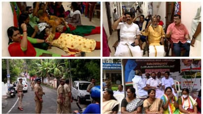 നിയമന കത്ത് വിവാദം: മേയറുടെ ഓഫീസ് ഉപരോധിച്ച് കൊടികെട്ടി ബിജെപി, ധർണയുമായി കോൺഗ്രസ്, കരിങ്കൊടി വീശി കെഎസ്യു