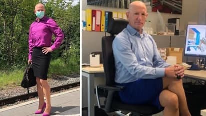 ഒരു സ്ത്രീയെ പോലെ സ്കര്‍ട്ടും ഹീല്‍സുമണിഞ്ഞ് വര്‍ഷങ്ങളായി ജോലിക്ക് പോകുന്നൊരാള്‍!