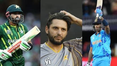 ടി20 ലോകകപ്പ്: 'അവന് കളി അറിയാം, റിസ്വാന് കണ്ടു പഠിക്കട്ടെ'; സൂര്യകുമാറിനെക്കുറിച്ച് അഫ്രീദി