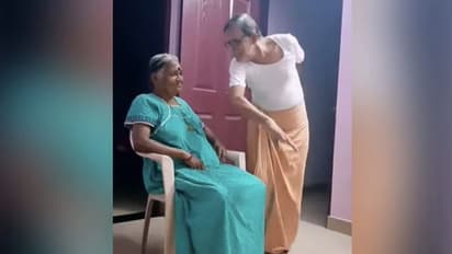 'ഭാര്യക്കായി പ്രേമപൂര്‍വം'; എഴുപതുകാരന്‍റെ ഡാൻസ് വൈറലാകുന്നു