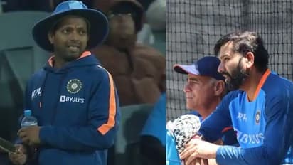 അന്ന് രഘു ഹീറോ, ഇന്ന് ക്യാപ്റ്റന്റെ ചീത്തവിളി; ഇന്ത്യയുടെ പരിശീലന സെഷനില് ക്ഷുഭിതനായി രോഹിത്