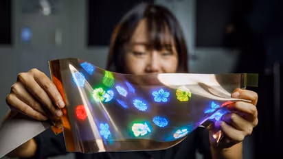 'Expands like rubber band': LG unveils stretchable display that elongates by 20%