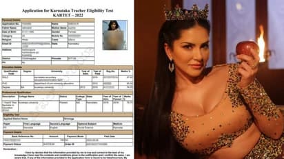 കര്‍ണാടക അധ്യാപന നിയമന പരീക്ഷ; ഹാള്‍ ടിക്കറ്റില്‍ സണ്ണി ലിയോണിന്റെ ഫോട്ടോ, അന്വേഷണം