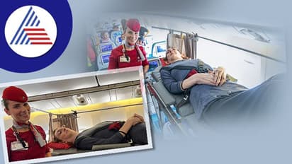 ವಿಶ್ವದ ಅತೀ ಎತ್ತರದ ಮಹಿಳೆಯ ಮೊದಲ ವಿಮಾನ ಪ್ರಯಾಣ