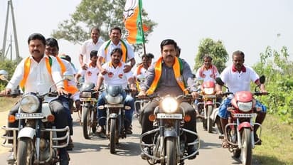 ಶಿಕಾರಿಪುರ: ಬಿಎಸ್ವೈ ಪುತ್ರರಿಂದ ಬೈಕ್ ರ್ಯಾಲಿ; ಪಕ್ಷ ಸಂಘಟನೆಯಲ್ಲಿ ತೊಡಗಿದ ಅಣ್ತಮ್ಮ