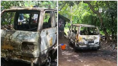 കൊല്ലത്ത് ആംബുലൻസ് സാമൂഹിക വിരുദ്ധർ തീയിട്ടു നശിപ്പിച്ചു