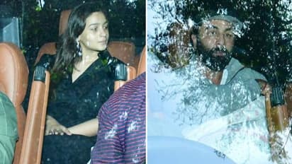 PICTURES: Alia Bhatt and Ranbir Kapoor arrive home with their baby daughter