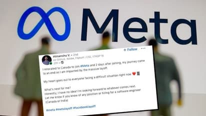 IITian relocates to Canada to work in Meta, fired in mega layoff just 2 days after joining
