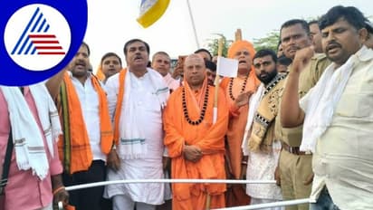 ಯಾದಗಿರಿಗೆ ತಲುಪಿದ ಶ್ರೀಶೈಲ ಜಗದ್ಗುರು ಪಾದಯಾತ್ರೆ, ಸಾವಿರಾರು ಭಕ್ತರು ಭಾಗಿ