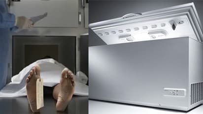 రెండురోజులుగా  ఫ్రీజర్ లోనే భార్య మృతదేహం.. భర్తే చంపాడంటున్న సోదరుడు...