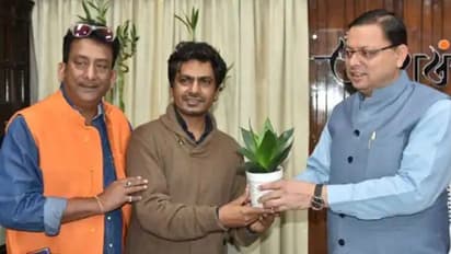 Uttarakhand CM Pushkar Singh Dhami felicitated Nawazuddin Siddiqui- report