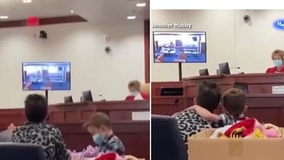 തന്നെ ദത്തെടുക്കാൻ തയ്യാറായ സ്ത്രീയോട് കോടതി മുറിയില് കുട്ടി പറഞ്ഞ വാക്കുകള്...