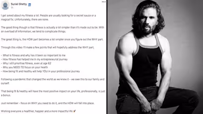 ‘No secret sauce or magical fix’, here’s how Suniel Shetty keeps himself fit at 61