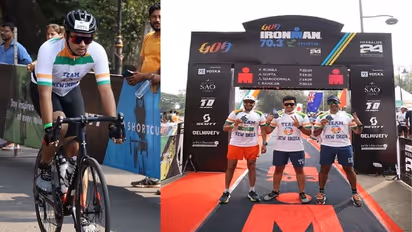 90 ಕಿ.ಮೀ ಕ್ರಮಿಸಿ ಐರನ್ ಮ್ಯಾನ್ ರಿಲೇ ಚಾಲೆಂಜ್ ಪೂರ್ಣಗೊಳಿಸಿದ ಸಂಸದ ತೇಜಸ್ವಿ ಸೂರ್ಯ!