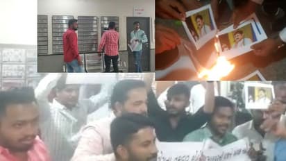 ಕಾಂಗ್ರೆಸ್ ಕಾರ್ಯಕರ್ತರಿಂದಲೇ ಗುಜರಾತ್‌ನಲ್ಲಿ 'ಕೈ' ಕಚೇರಿ ಧ್ವಂಸ