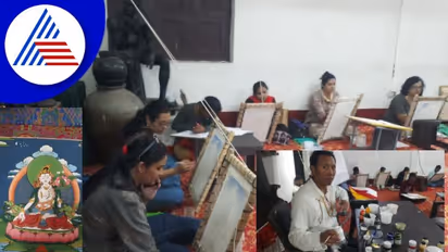 ಕಾಫಿನಾಡಲ್ಲಿThangka Painting; ಬೌದ್ಧ ಧರ್ಮ ಪ್ರಚಾರಕ್ಕೆ ಬಳಕೆ?