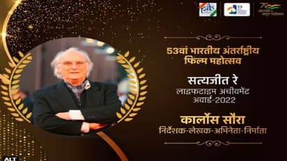 International Film Festival : स्पेन के कार्लोस सौरा को मिलेगा सत्यजीत रे लाइफटाइम अचीवमेंट अवार्ड