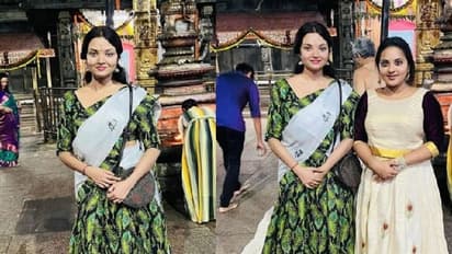 കുടജാദ്രി വിശേഷങ്ങളുമായി സൂര്യ, ദാവണിയിൽ സുന്ദരിയെന്ന് ആരാധകർ