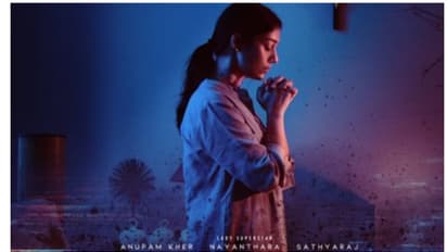 மண்டியிட்டு மன்னிப்பு கேட்கும் நயன்தாரா..! புதிய போஸ்டருடன் வெளியான 'கனெக்ட்' படத்தின் லேட்டஸ்ட் அப்டேட்..!